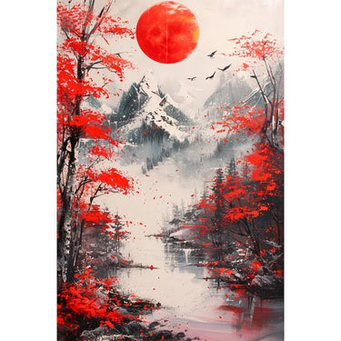 Japanese Landscape Canvas